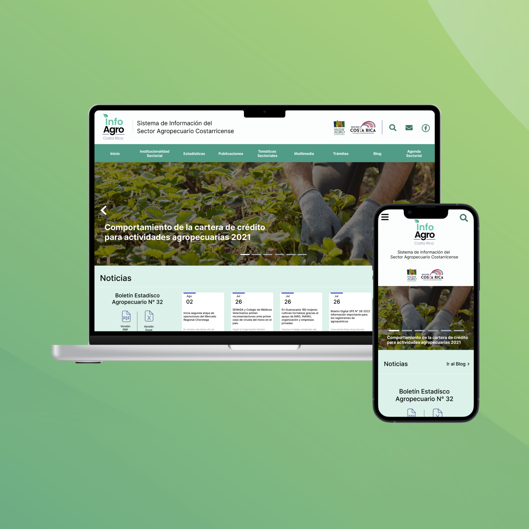 InfoAgro Platform Redesign