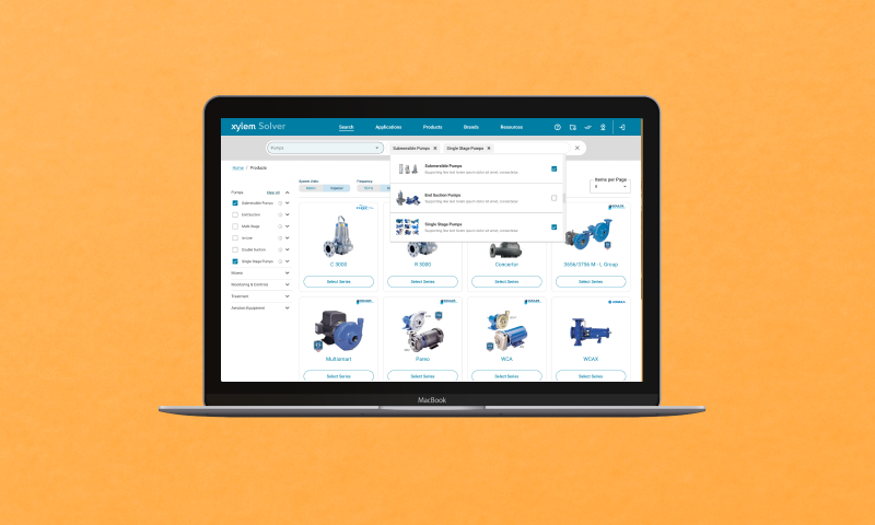 Xylem Solver E-Commerce Platform