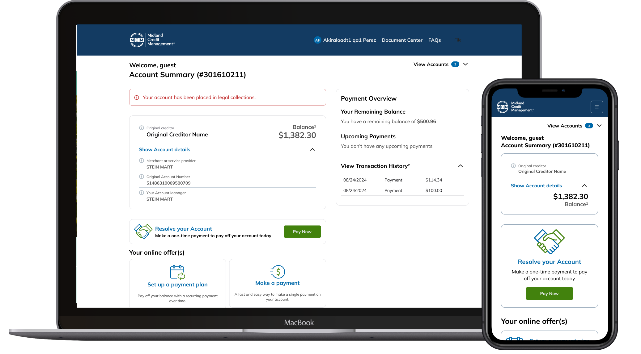 MCM Design System — Figma components and token architecture