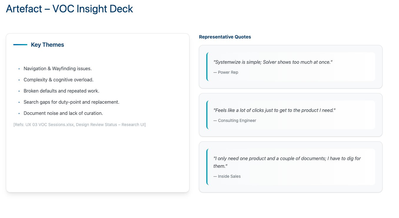 VOC Key Themes and Representative Quotes